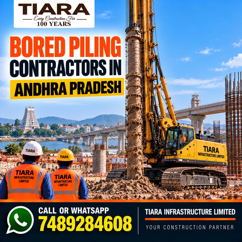 Bored Piling Contractors in Andhra Pradesh — hydraulic rig and pile foundation works