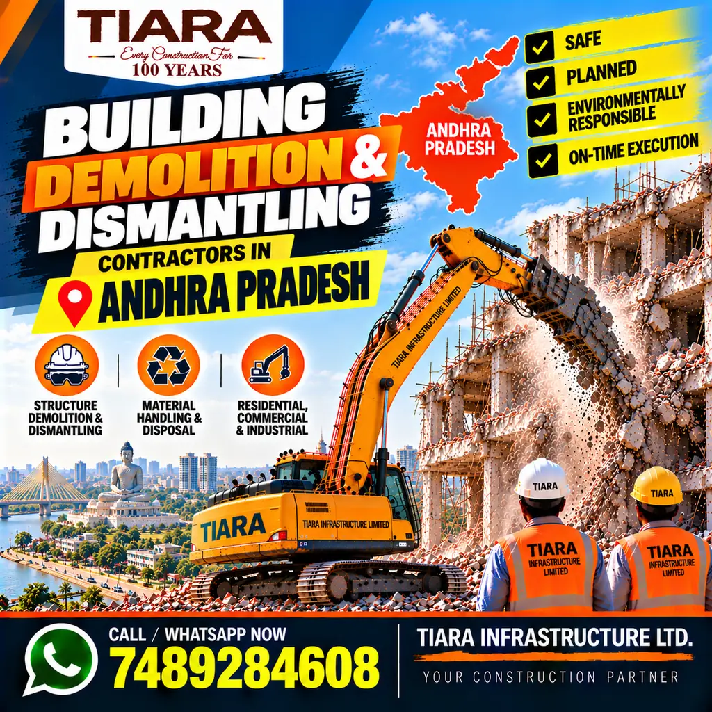 Building demolition and dismantling services in Andhra Pradesh