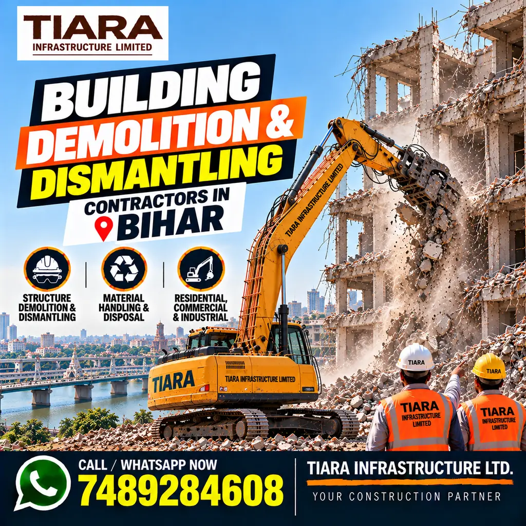 Building demolition contractors and dismantling service provider in Bihar