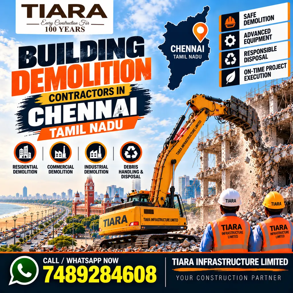 Building demolition and dismantling services in Chennai