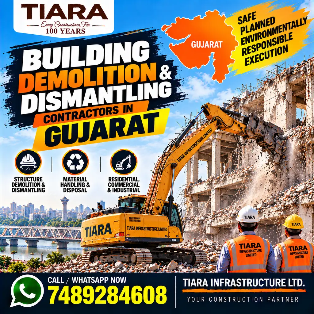Building demolition contractors and dismantling service provider in Gujarat