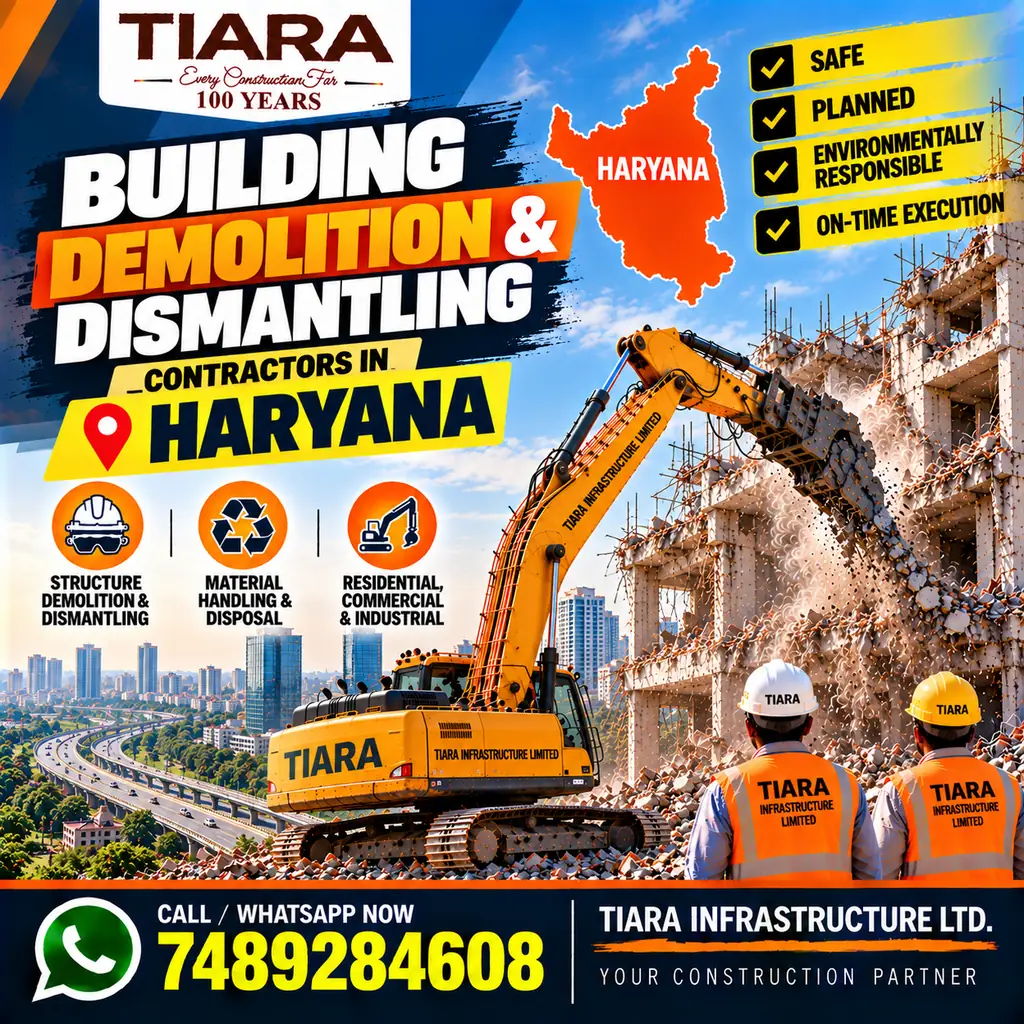 Building demolition and dismantling services in Haryana