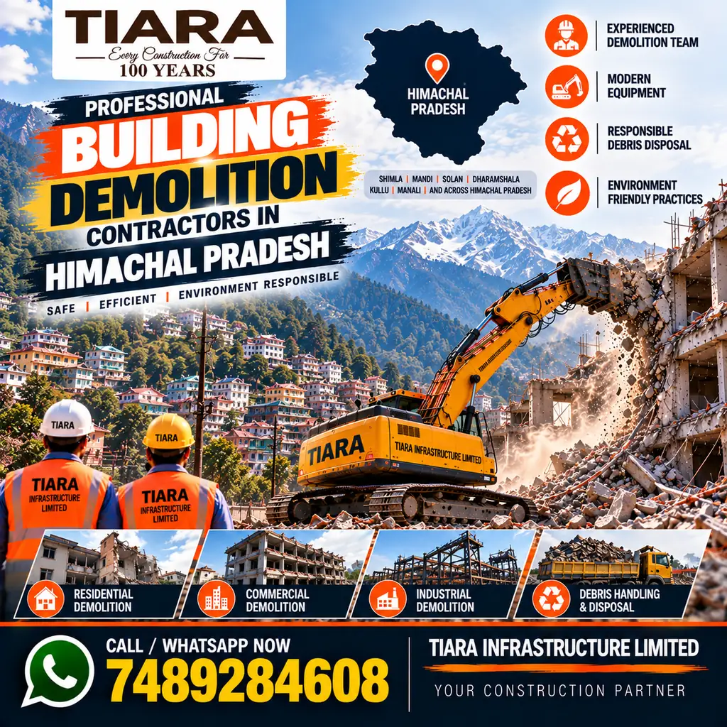 Building demolition and dismantling services in Himachal Pradesh