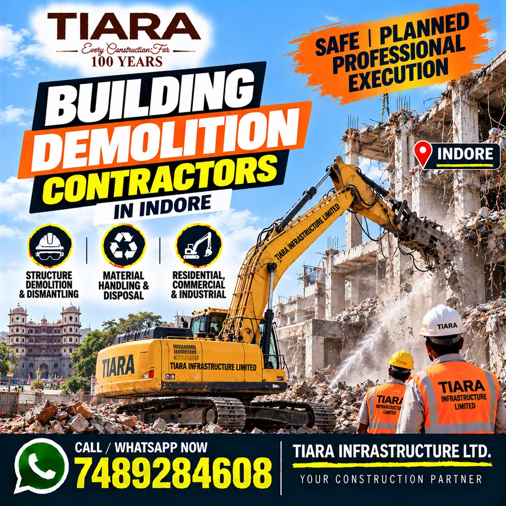 Building demolition and dismantling service enquiries in Indore