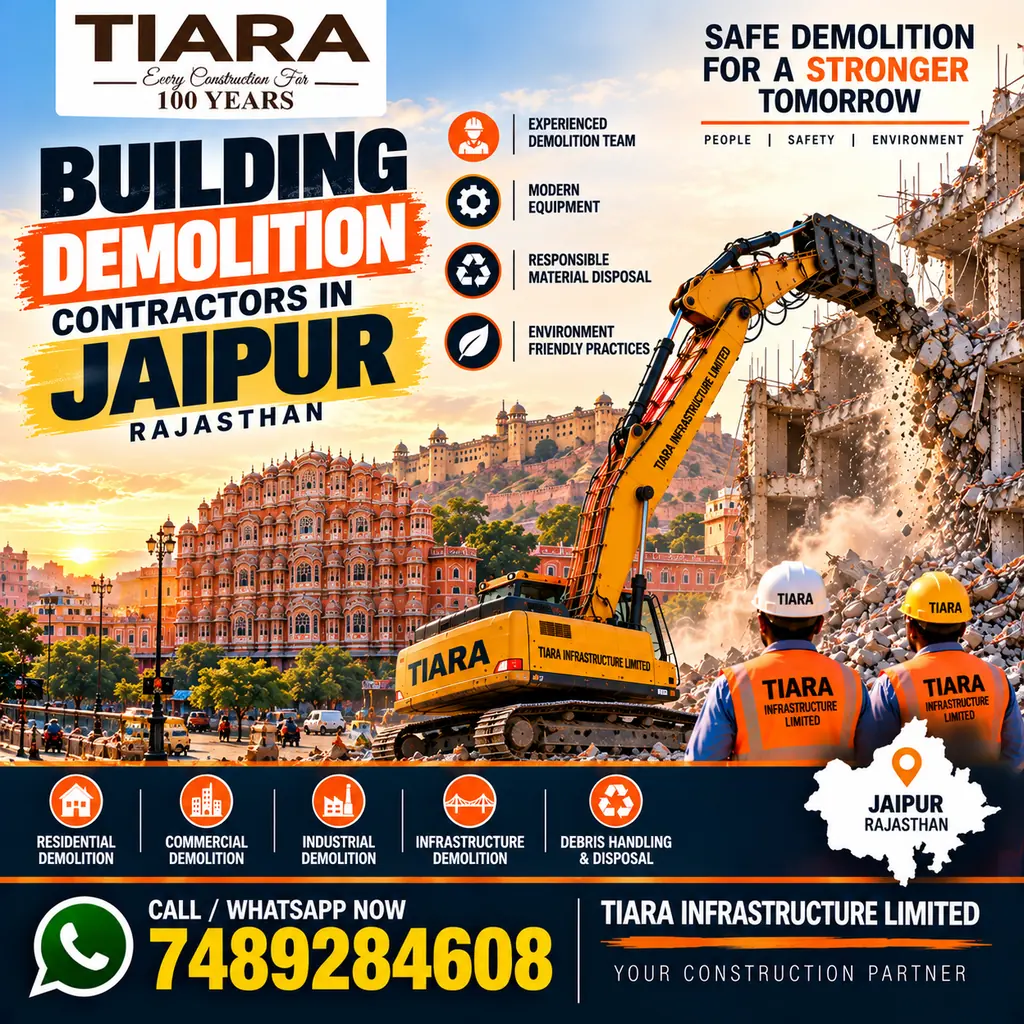 Building demolition and dismantling services in Jaipur