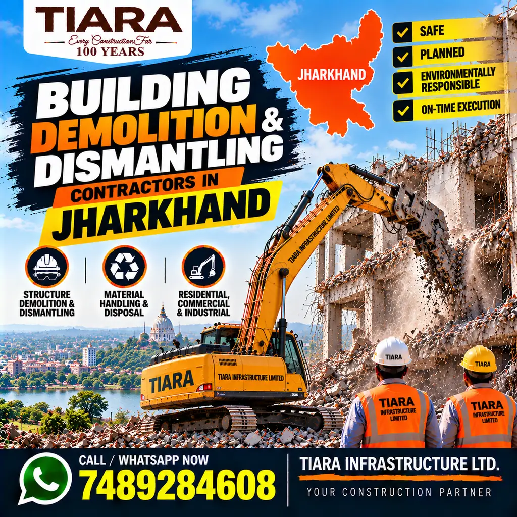 Building demolition and dismantling services in Jharkhand