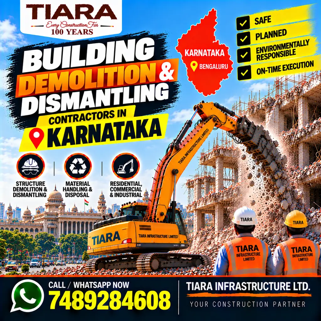 Building demolition and dismantling services in Karnataka