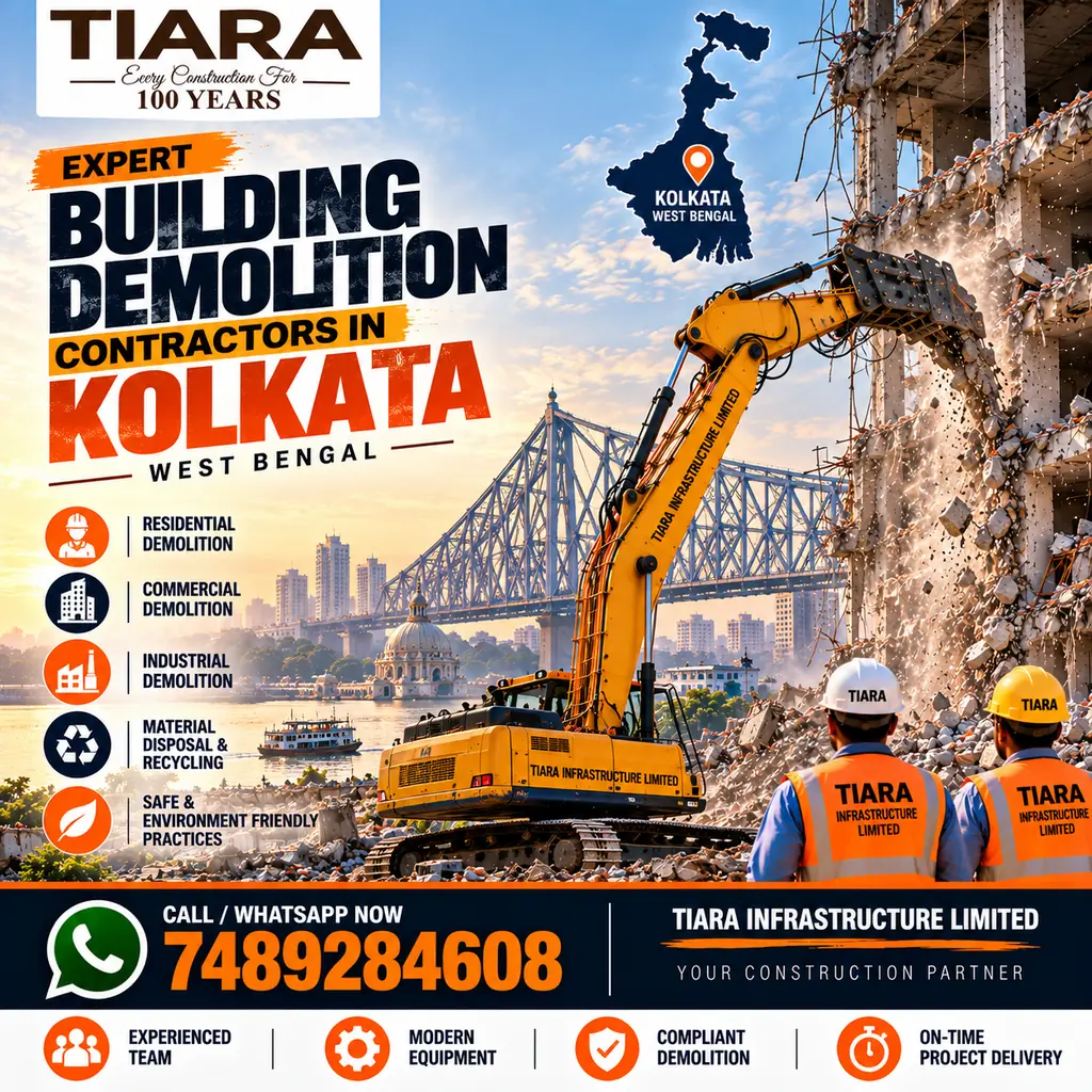 Building demolition and dismantling services in Kolkata