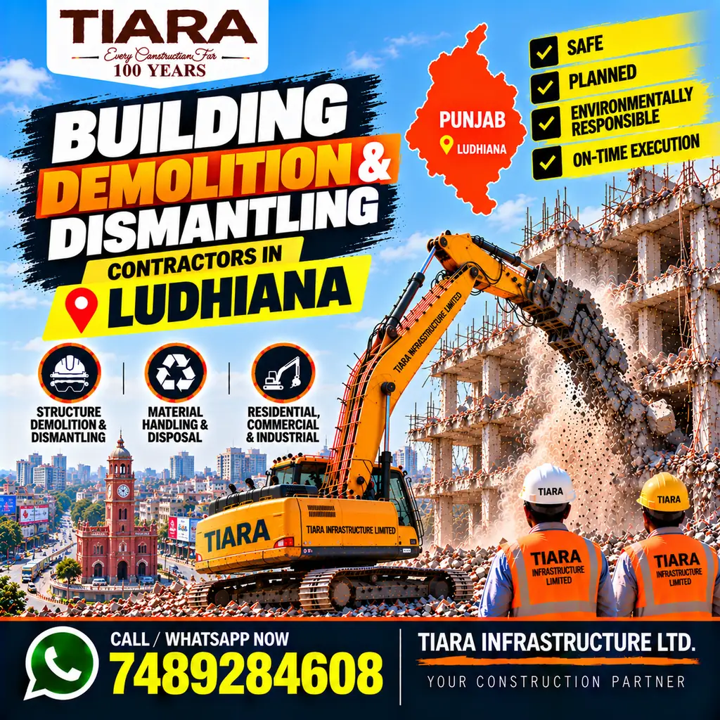 Building demolition and dismantling services in Ludhiana
