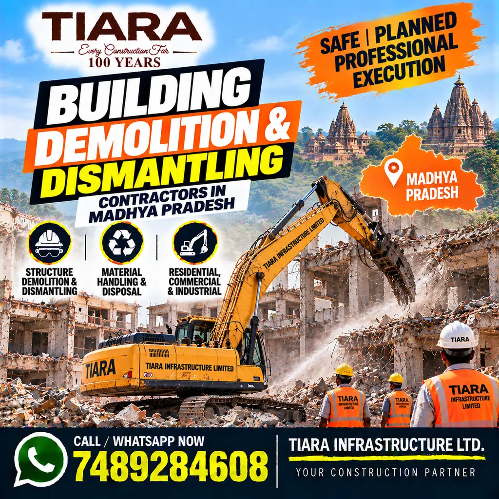 Building demolition and dismantling service enquiries in Madhya Pradesh