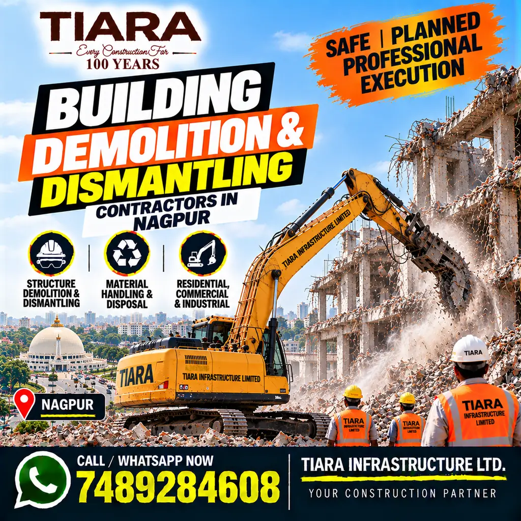 Building demolition and dismantling service enquiries in Nagpur