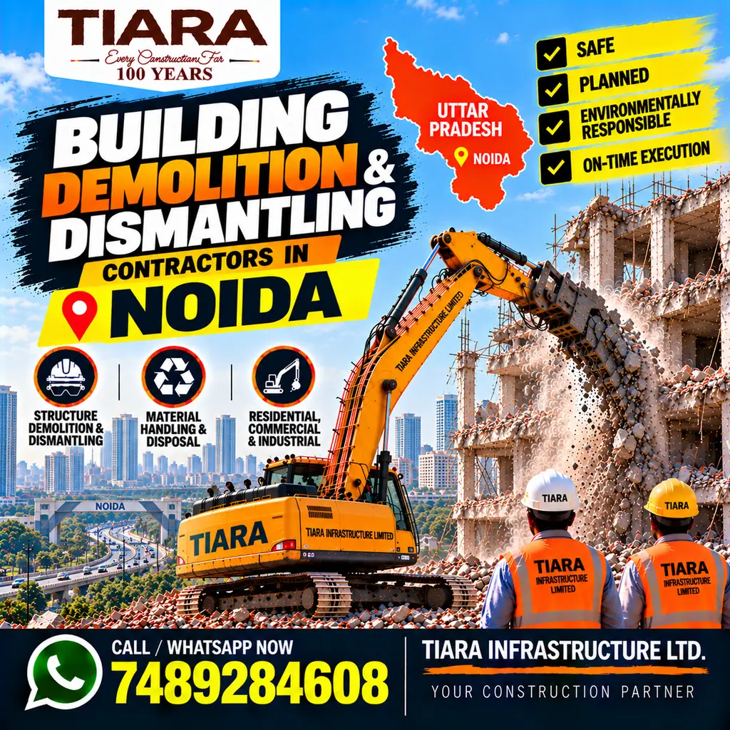 Building demolition and dismantling services in Noida