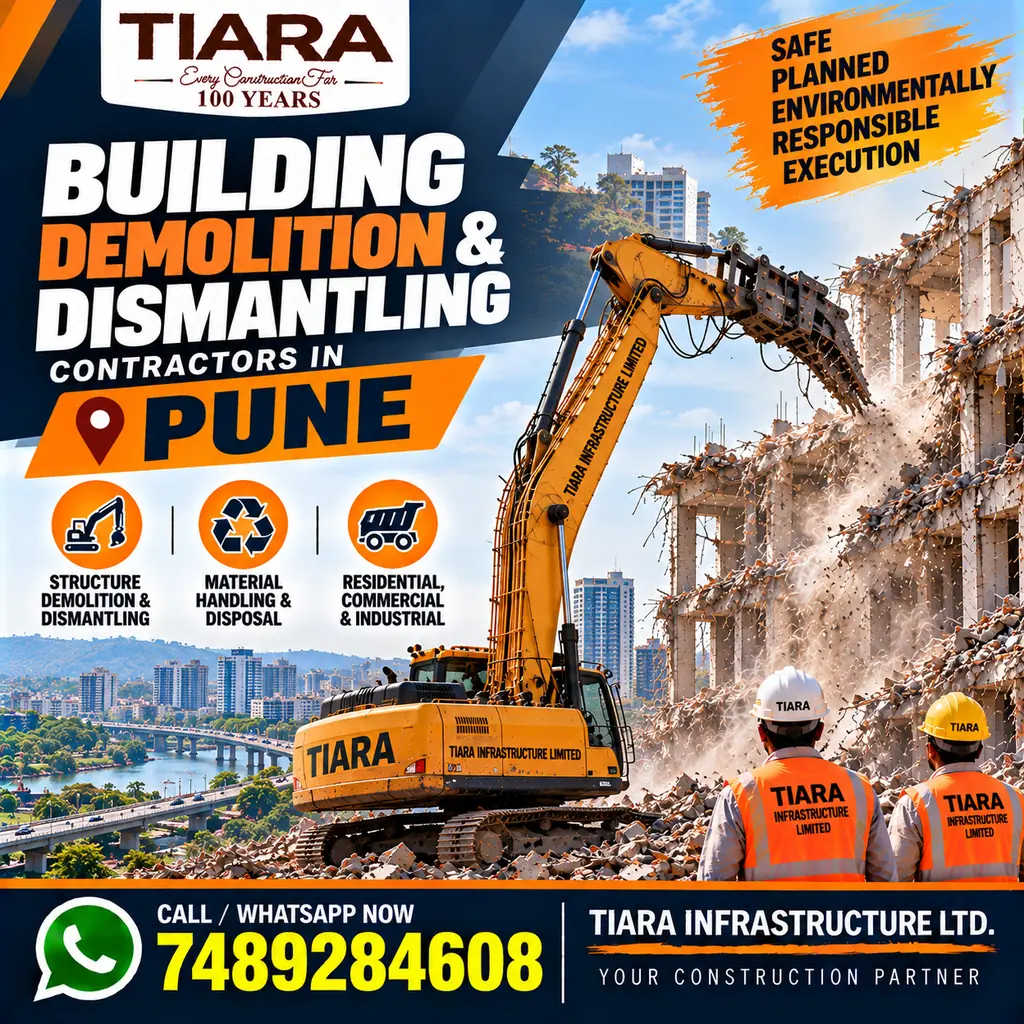 Building demolition and dismantling service enquiries in Pune