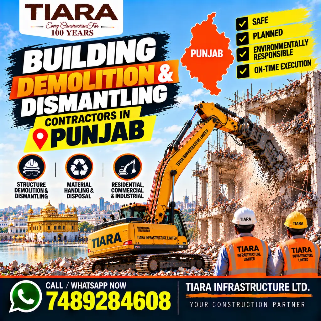 Building demolition and dismantling services in Punjab