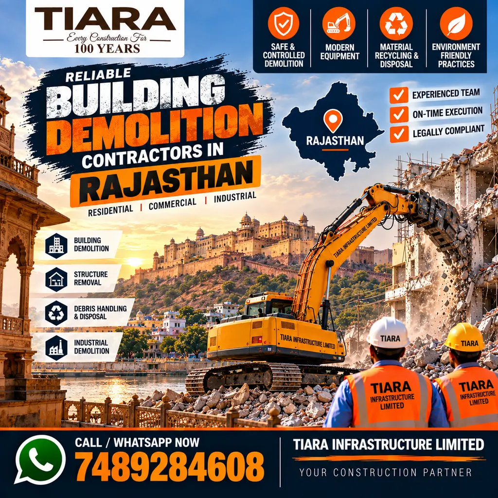 Building demolition and dismantling services in Rajasthan