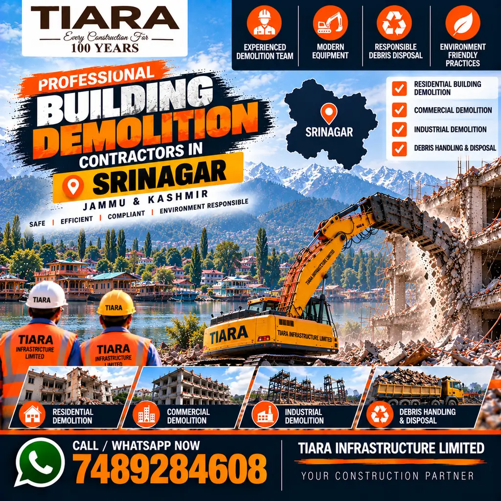 Building demolition and dismantling services in Srinagar