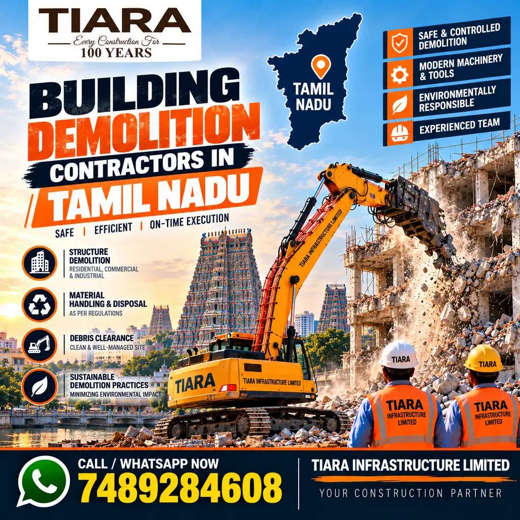 Building demolition and dismantling services in Tamil Nadu