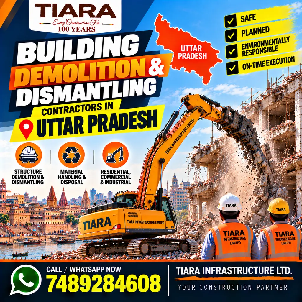 Building demolition and dismantling services in Uttar Pradesh