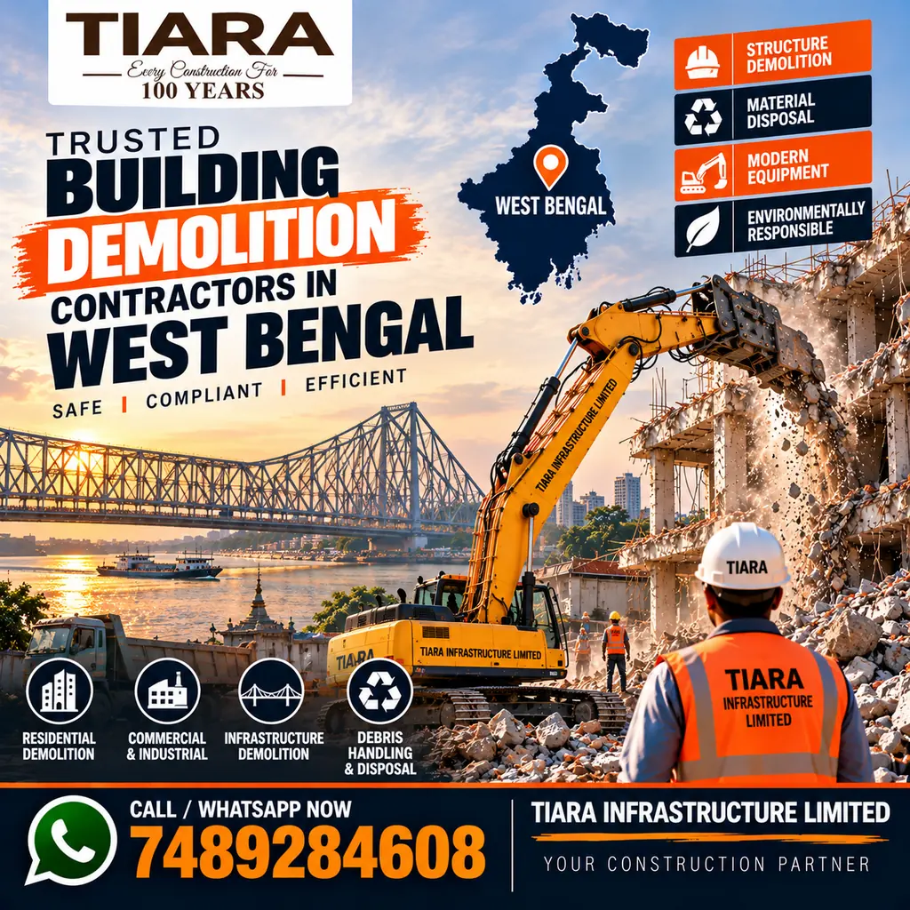 Building demolition and dismantling services in West Bengal