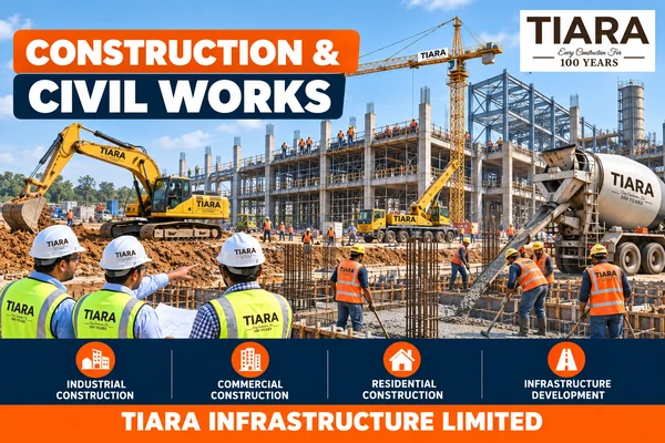 Construction and civil works by Tiara Infrastructure