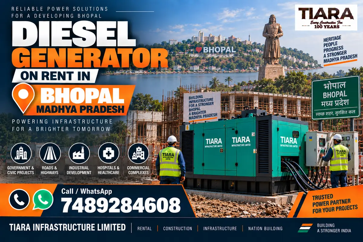 Diesel generator on rent in Bhopal, Madhya Pradesh