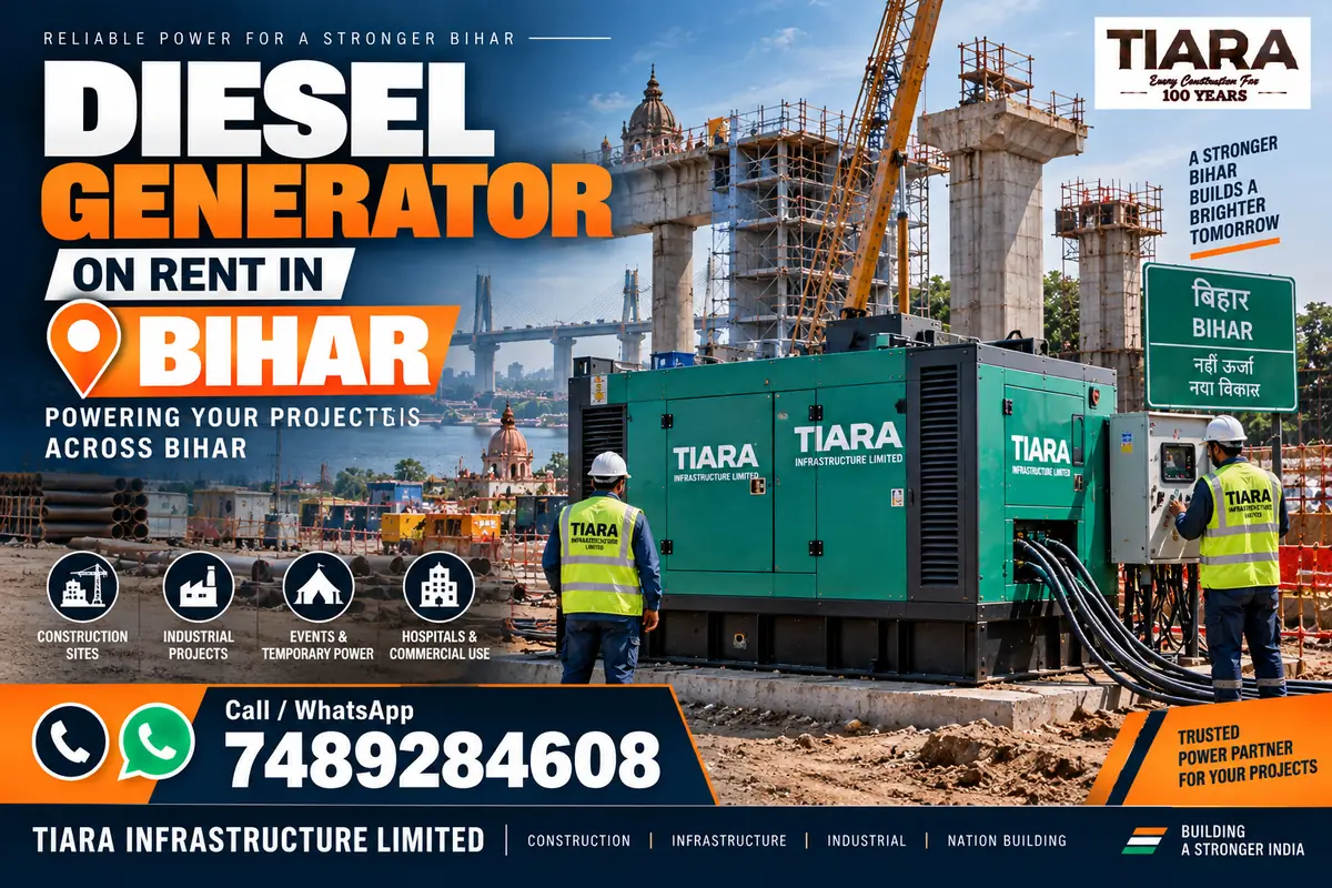 Diesel generator on rent in Bihar