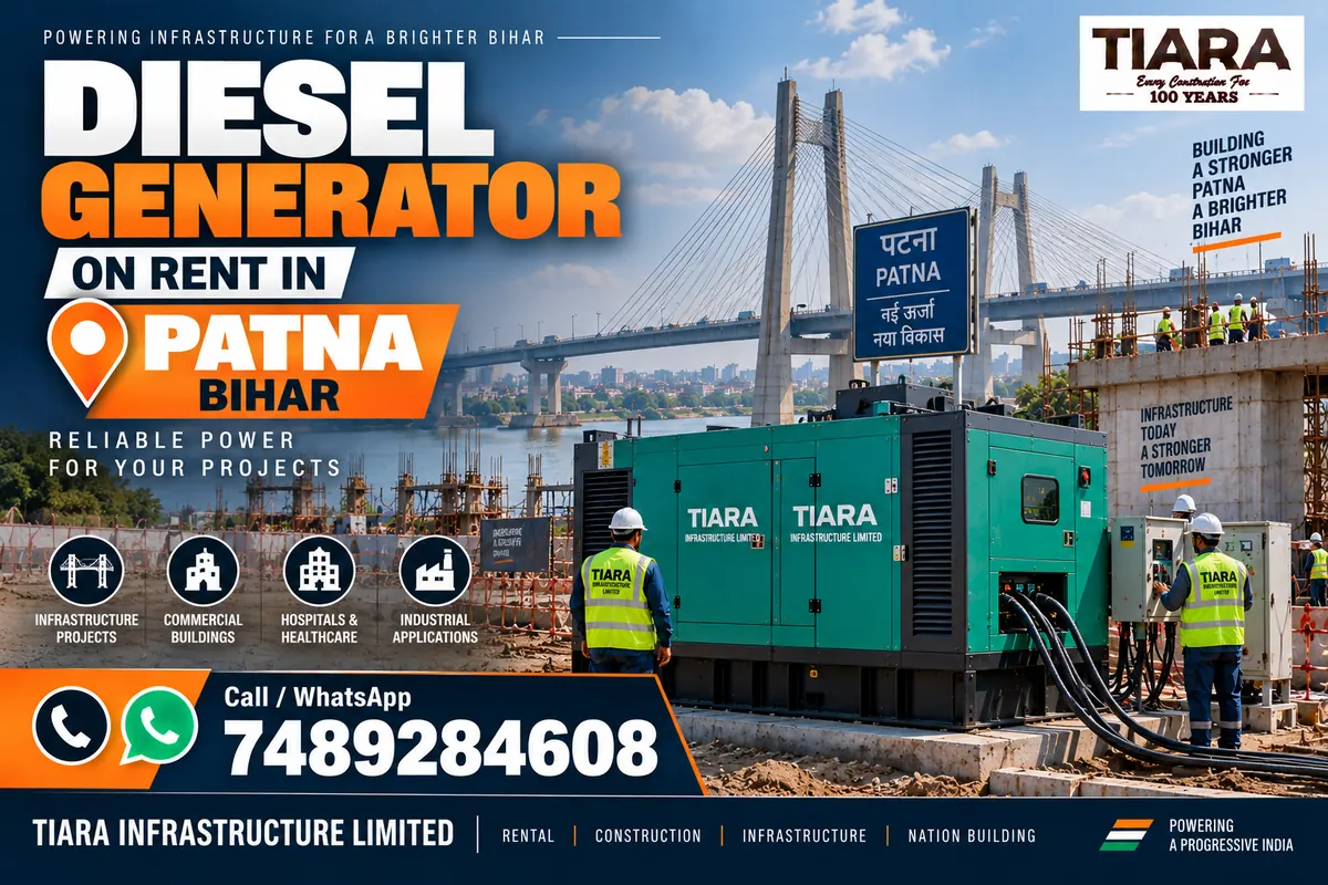 Diesel generator on rent in Patna, Bihar
