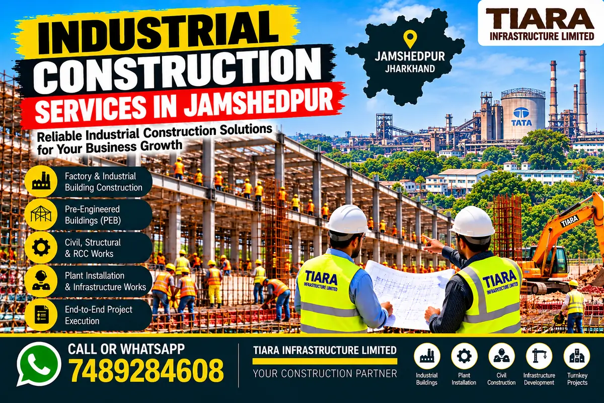 Industrial factory building and civil construction in Jamshedpur