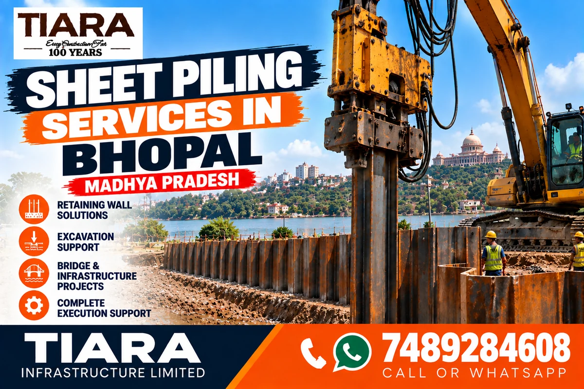 Sheet Piling Services in Bhopal, Madhya Pradesh project support