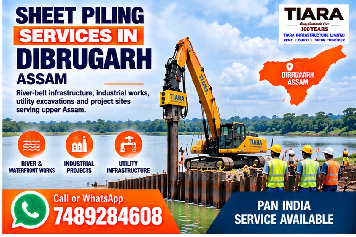 Sheet Piling Services in Dibrugarh, Assam project support