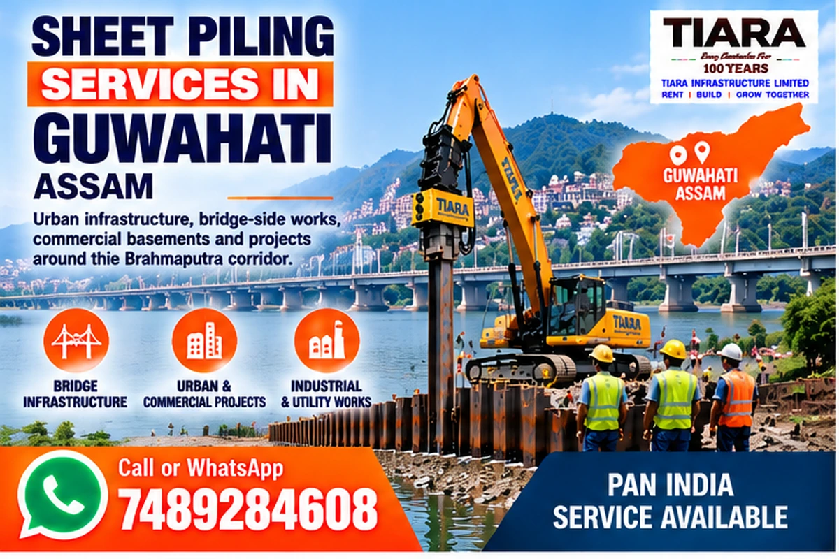 Sheet Piling Services in Guwahati, Assam project support