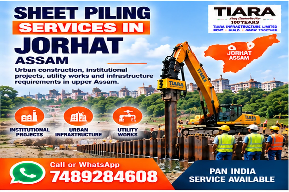 Sheet Piling Services in Jorhat, Assam project support