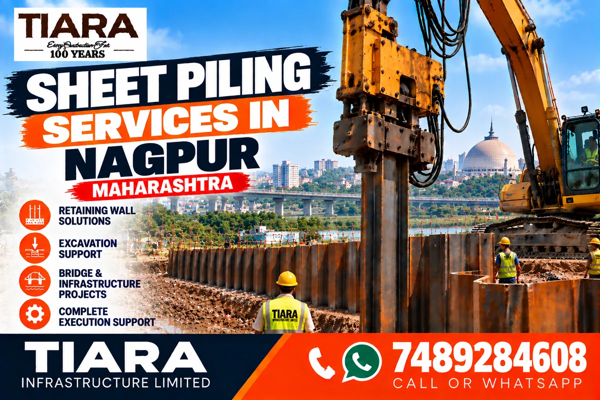 Sheet Piling Services in Nagpur, Maharashtra project support