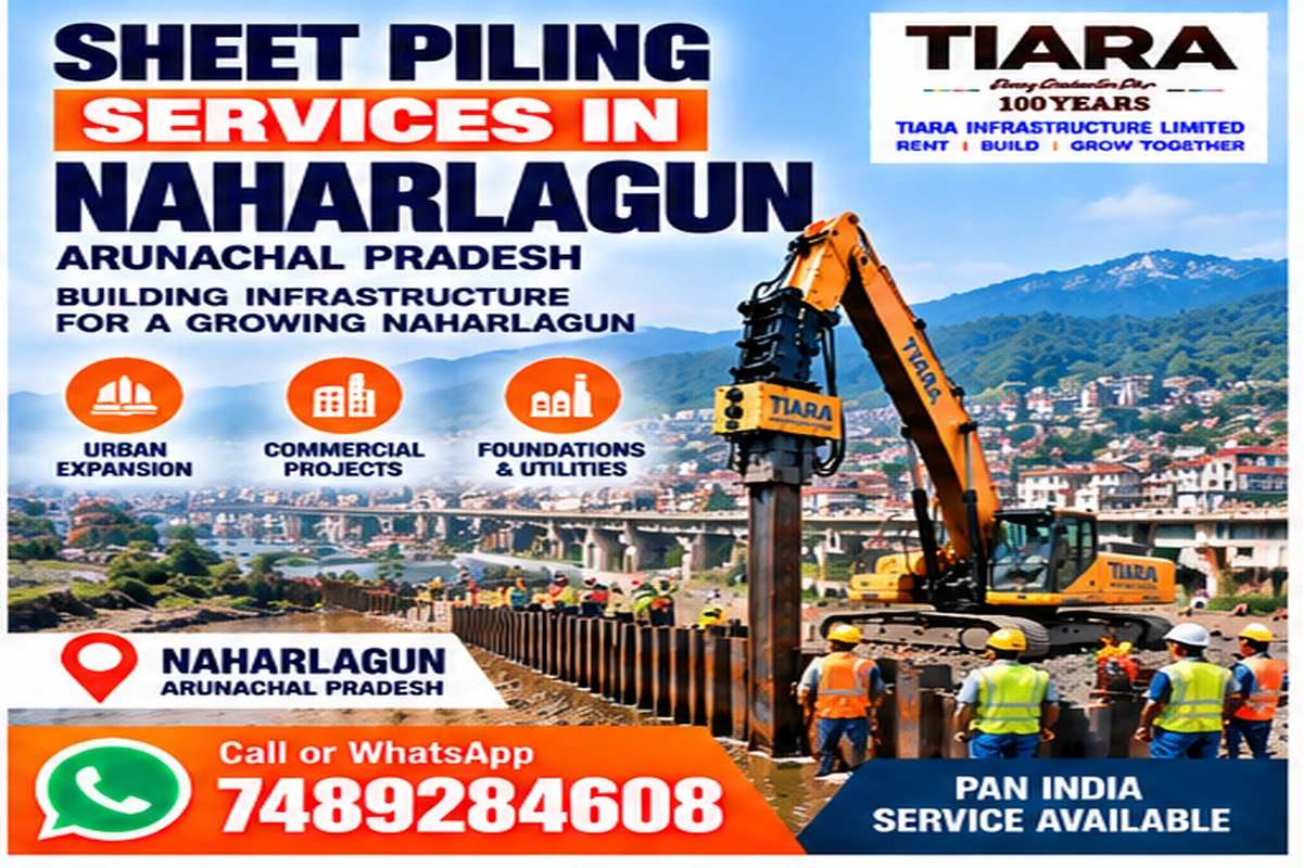 Sheet Piling Services in Naharlagun, Arunachal Pradesh project support