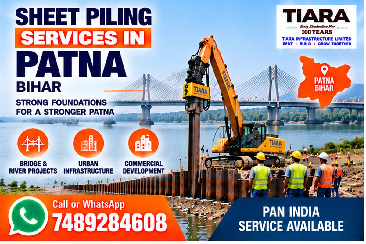 Sheet Piling Services in Patna, Bihar project support