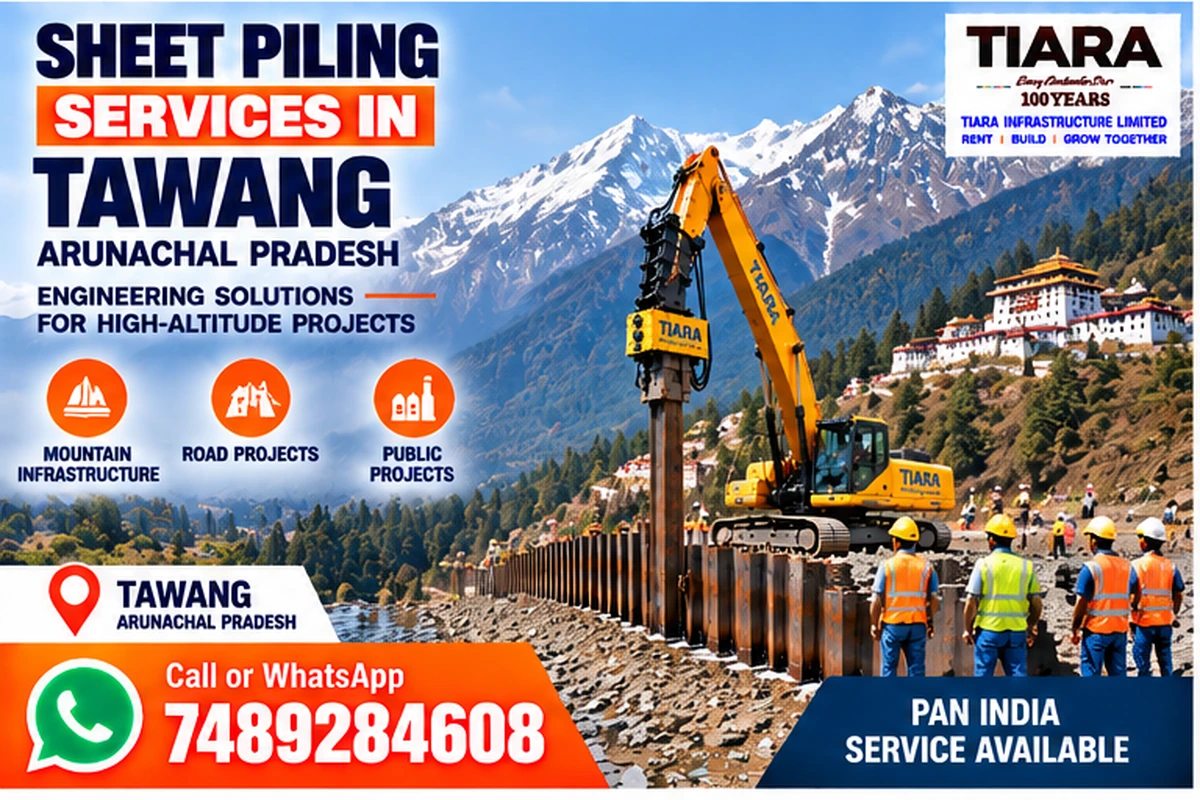 Sheet Piling Services in Tawang, Arunachal Pradesh project support