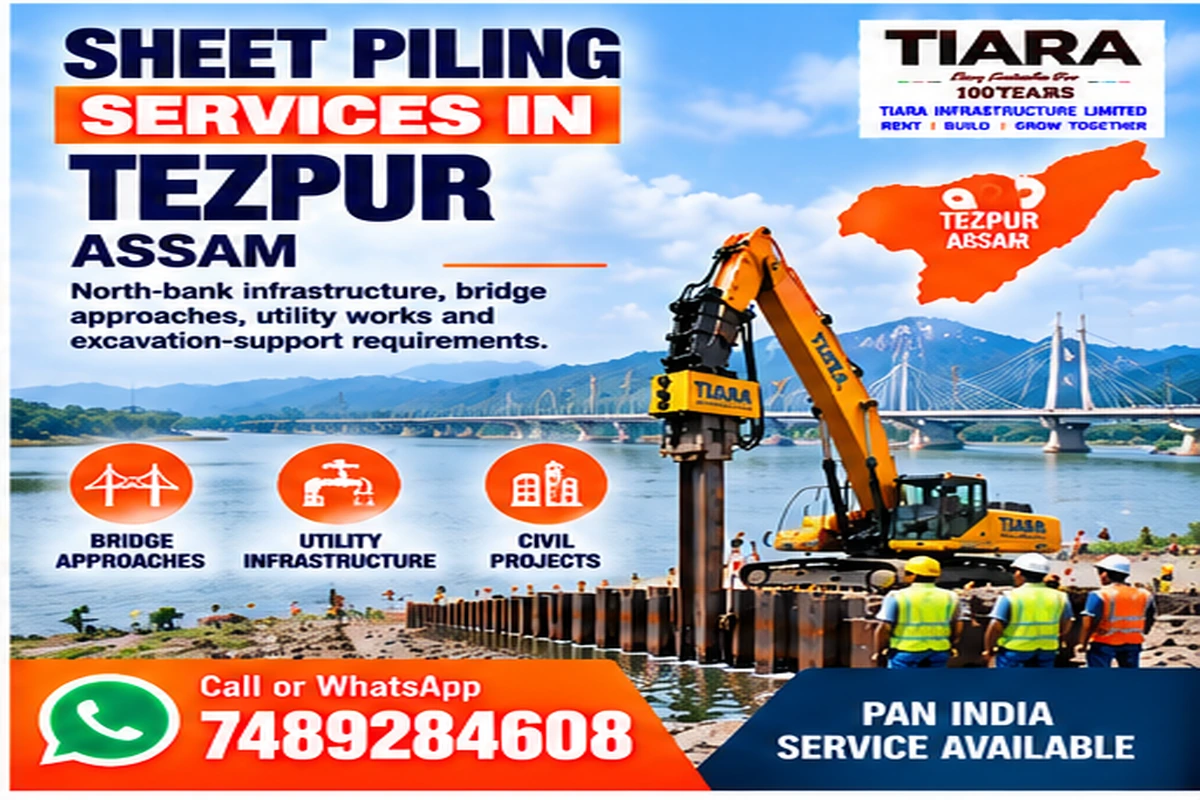 Sheet Piling Services in Tezpur, Assam project support