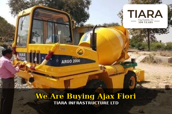 Used Ajax Fiori self-loading concrete mixer purchase reference