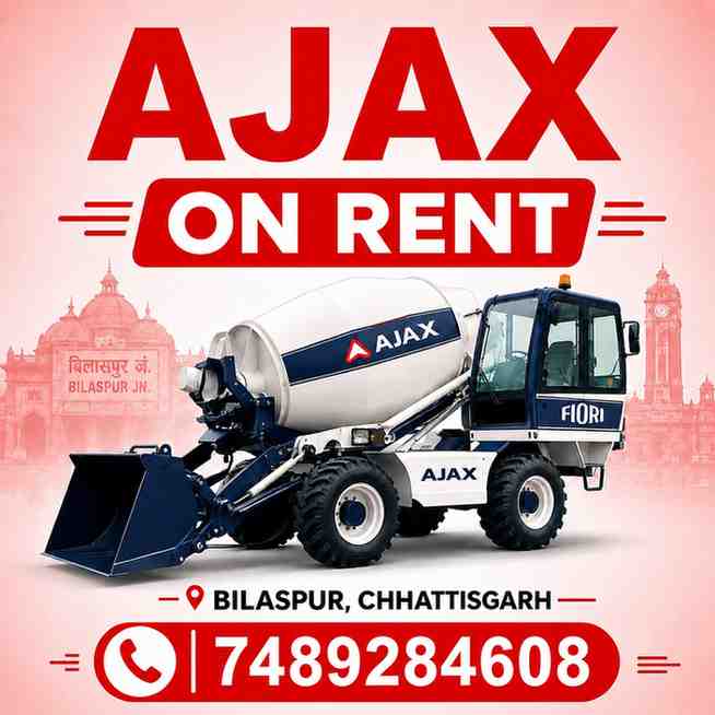 Ajax Fiori Machine on Rent in Bilaspur, Chhattisgarh