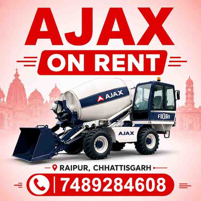 Ajax Fiori Machine on Rent in Raipur, Chhattisgarh