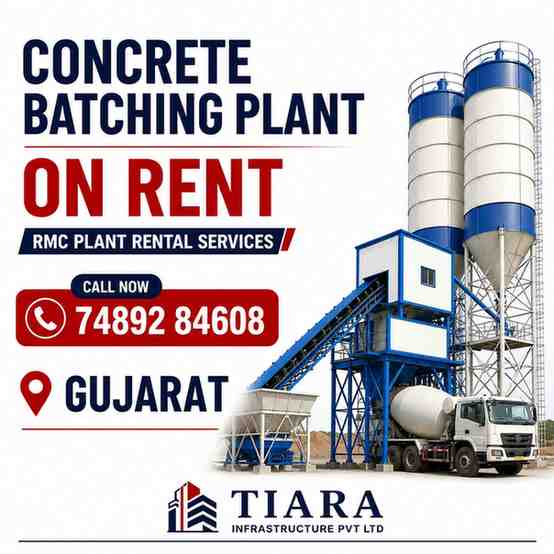 Concrete Batching Plant on Rent in Gujarat