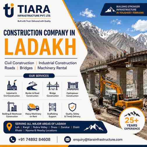 Construction Company in Ladakh