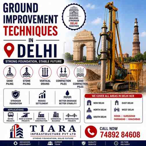 Ground Improvement Techniques in Delhi