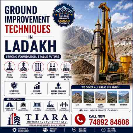 Ground Improvement Techniques in Ladakh