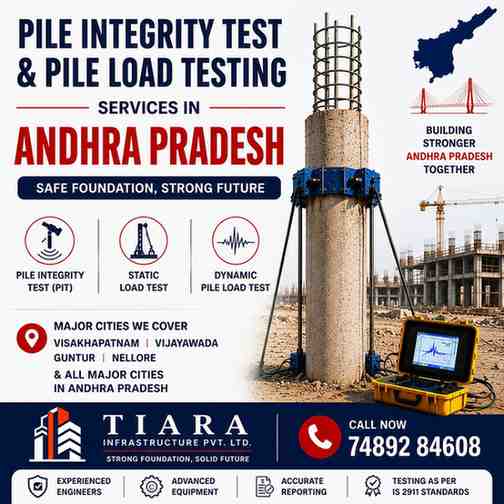 Pile Integrity Test & Pile Load Testing Services in Andhra Pradesh