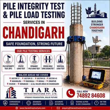 Pile Integrity Test & Pile Load Testing Services in Chandigarh