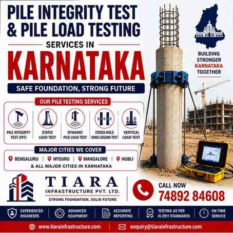 Pile Integrity Test & Pile Load Testing Services in Karnataka