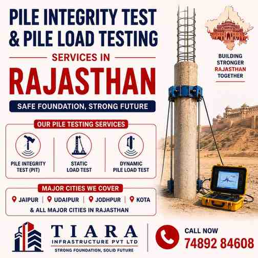 Pile Integrity Test & Pile Load Testing Services in Rajasthan