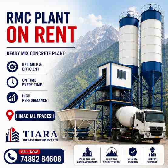 RMC Plant Rental Services in Himachal Pradesh