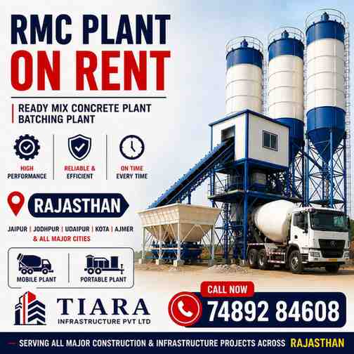 RMC Plant Rental Services in Rajasthan